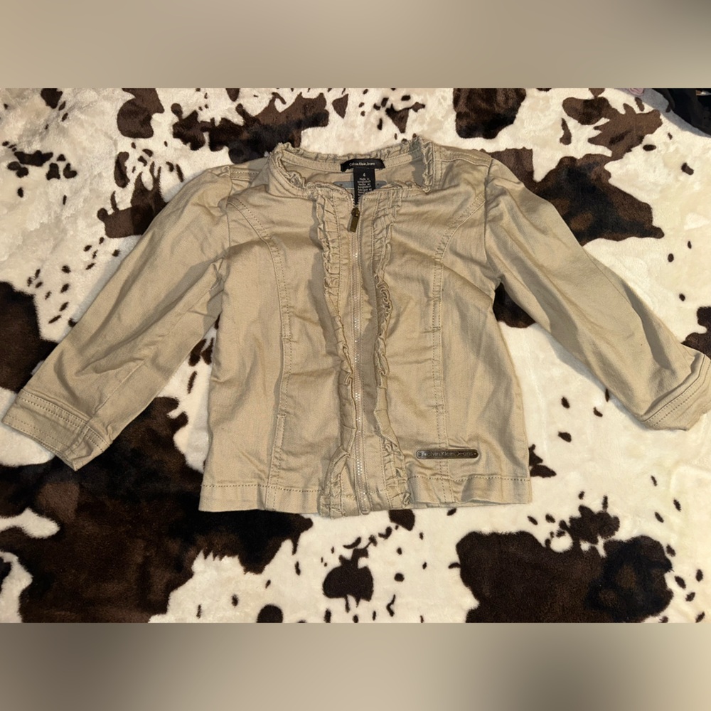 Girls Calvin Klein jean jacket - Picture 2 of 6